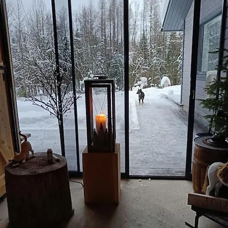 بيت للعطل Alapihan Arboretumin Vierasmaja Ja Sauna *